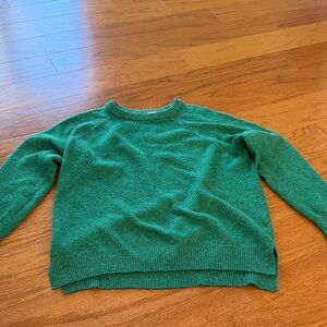 Caslon Emerald Green Crewneck Sweater